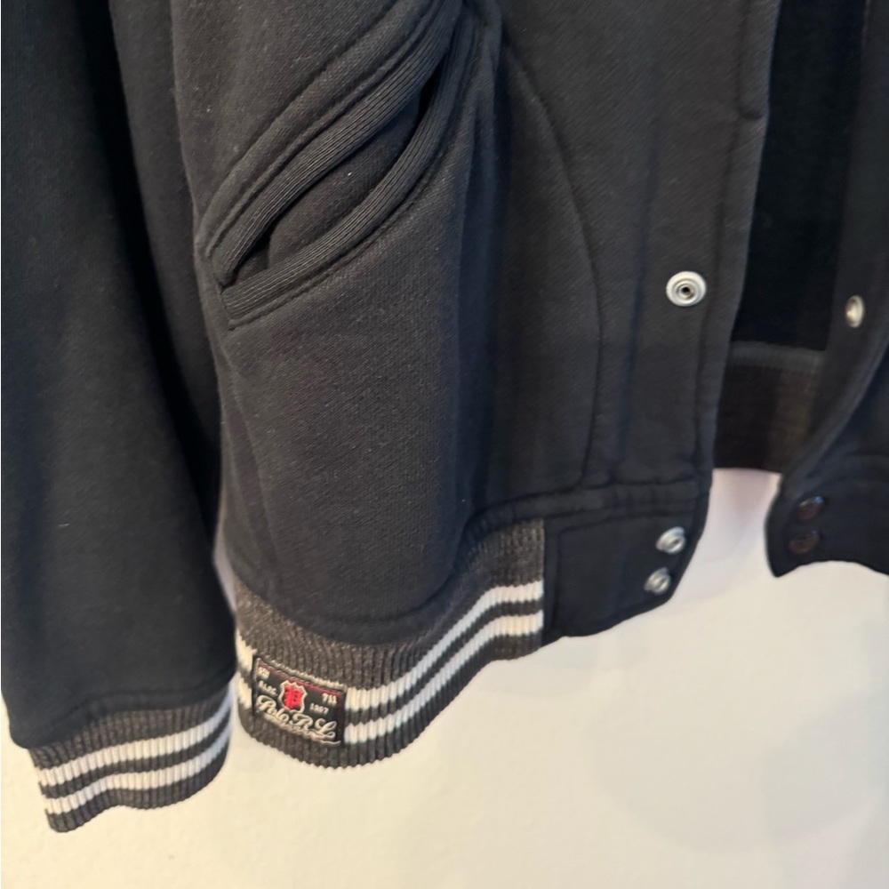 RALPH LAUREN POLO NEW YORK CITY SNAP BUTTON HOODIE SWEATSHIRT (XL) - Picture 8 of 13
